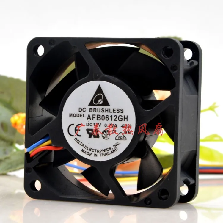 

НОВЫЙ ОРИГИНАЛЬНЫЙ AFB0612GH DC12V 0,72A 6025 60x60x25 мм Охлаждающий вентилятор Радиатор
