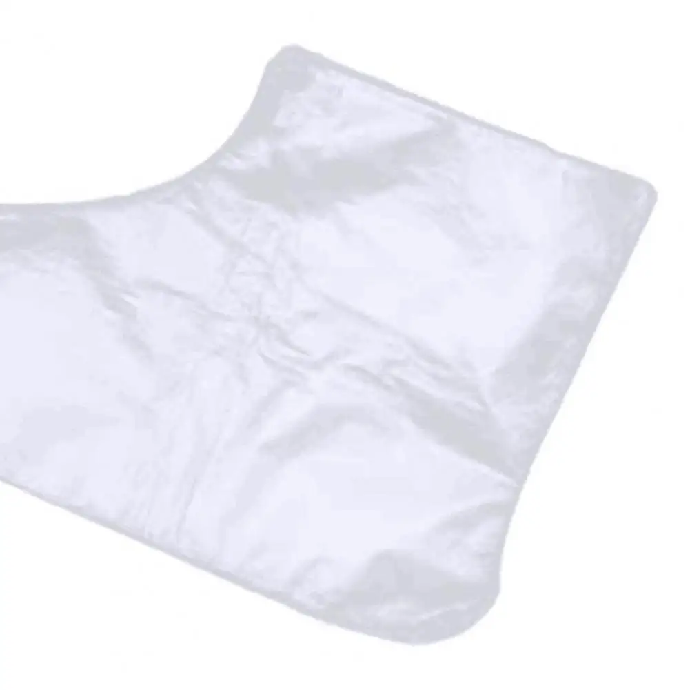 Foot Isolation Cover 100pcs Disposable Foot Spa Booties Isolation Sleeves for Infection Prevention Paraffin Wax for Pedicure