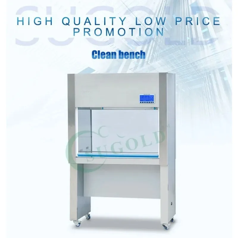 Class 100 Lab Horizontal Laminar Flow Hood with Hepa Filter Laminar Flow Cabinet Clean Bench