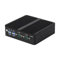 Industrial Mini PC Fanles Intel Celeron J6412 8GB DDR4 512GB M.2 NVMe SSD 2x COM RS485/232 2x GbE LAN 6x USB Windows 10/11 Linux 4