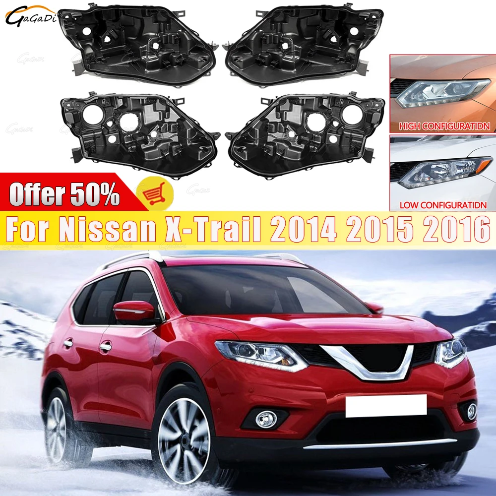 Fit For Nissan X-Trail 2014 2015 2016 Headlight Housing Automotive Headlight Housing Headlight Base Automotive Parts
