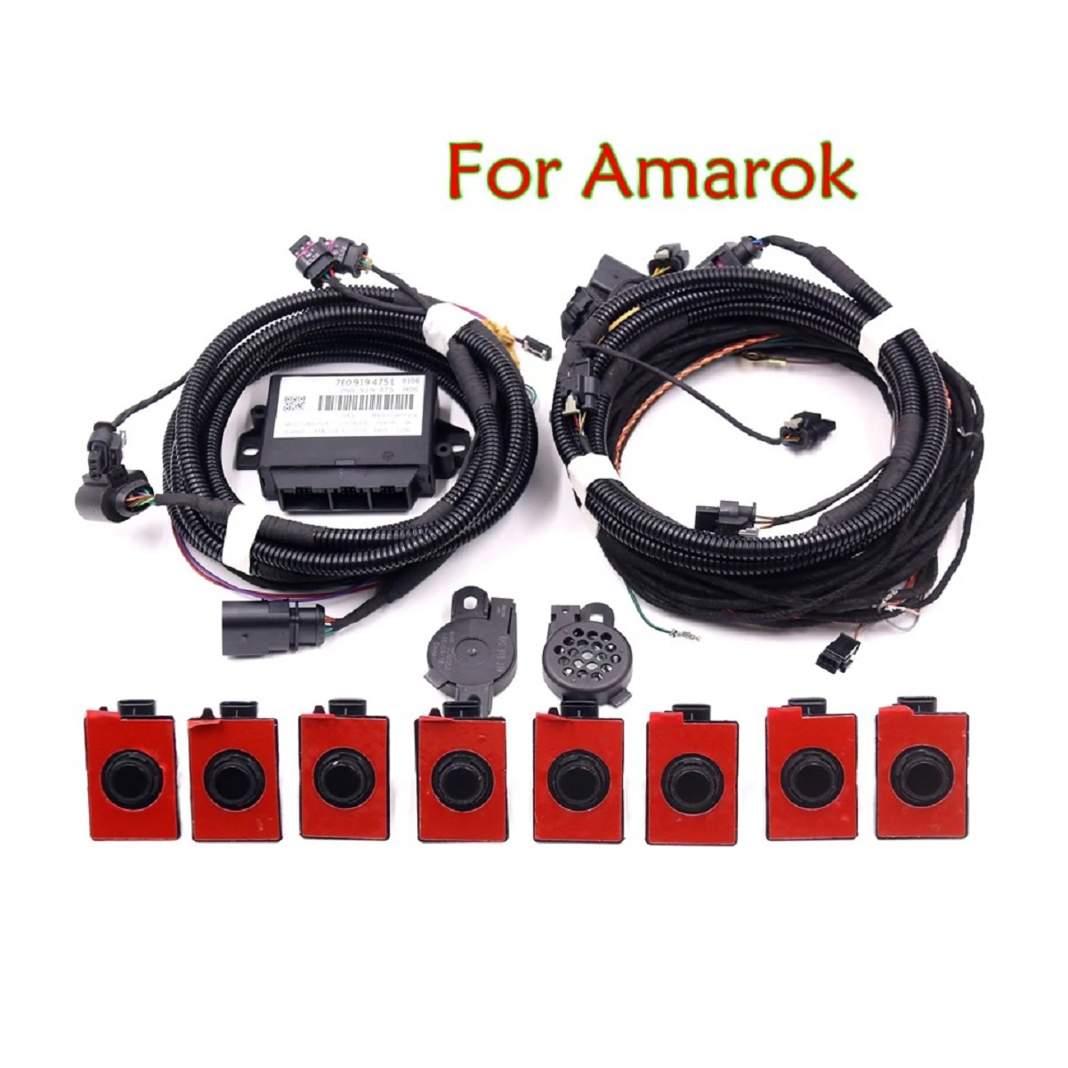 Park Pilot Front and Rear 8 Sensor 8K Parking PDC OPS without PDC Button FOR VW Amarok