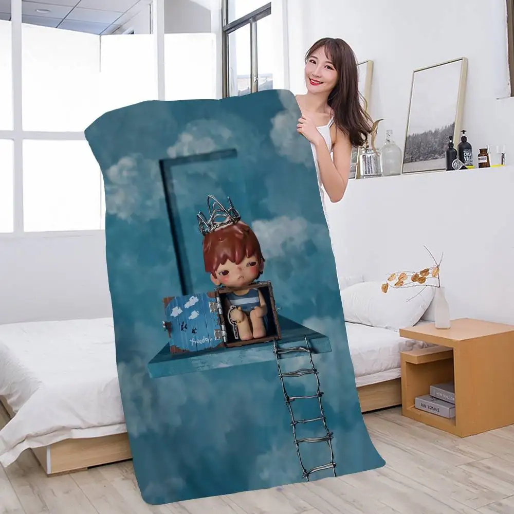 Cartoon H-HIRONOS Big Microfiber Beach Towels Quick Dry Towel Sand Beach Towels Pool Towel for Travel Swim Pool Yoga