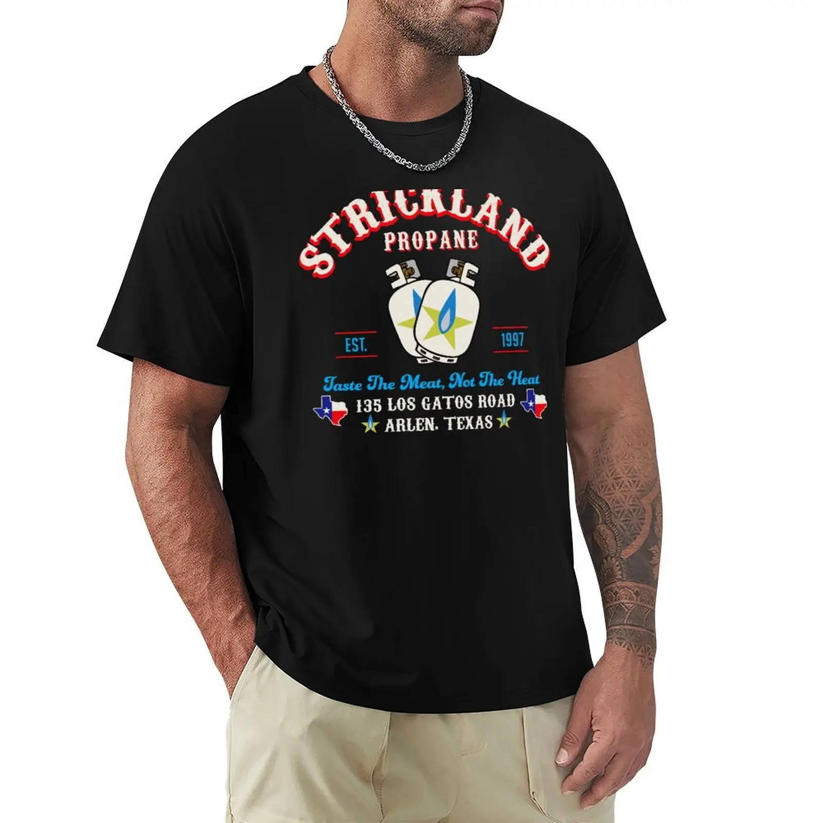 Strickland Propane T-Shirt t shirts for man cotton T-Shirt