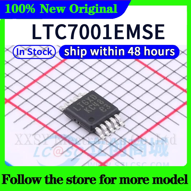 

LTGXD LTC7001EMSE In stock 48 hours ship