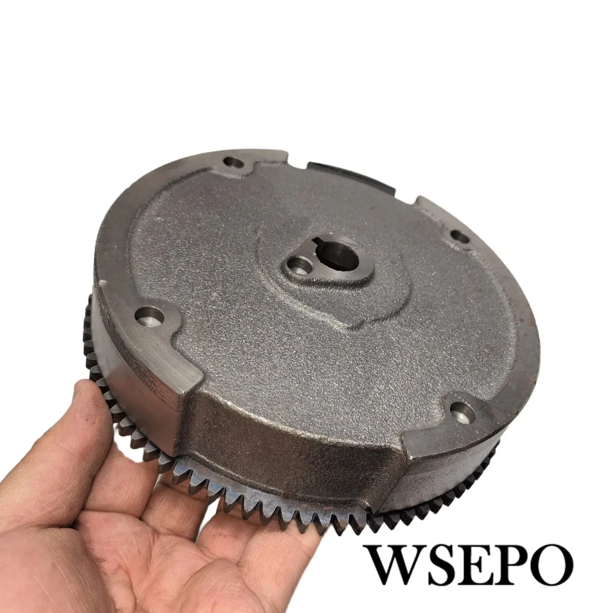 Ghost 212CC 224 Electric Start Model Flywheel With Gear Ring For Performance Kart Engine