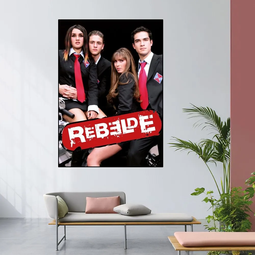 RBD Rebelde Poster Home Room Decor Livingroom Bedroom Aesthetic Art Wall Painting Stickers