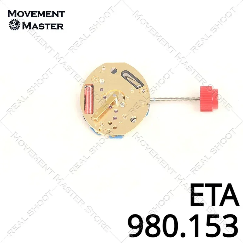 Assista Movimento Reparação Peças de Reposição, Swiss, ETA 980.153, 980153, Brand New, Original
