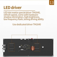 LED Music Spectrum Display DIY Kit 16X32 Rhythm Light Clock 8 Kinds Spectrum Mode SMD Soldering Display Light