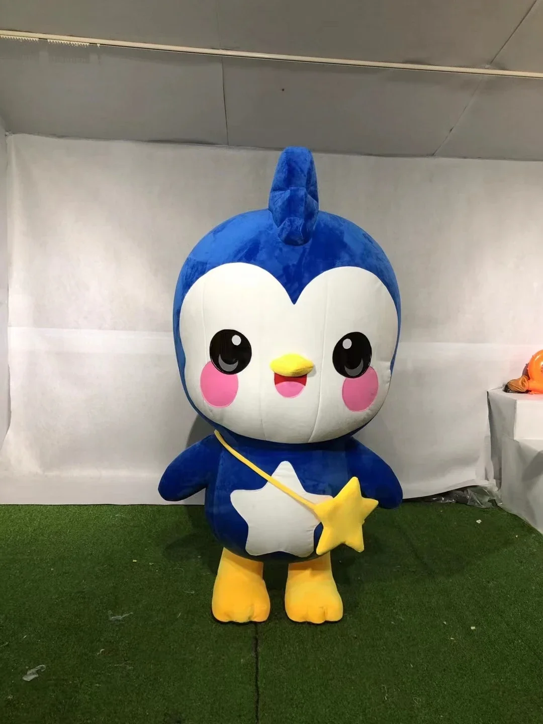

Cute penguin Mascot Costume Inflatable penguin mascot Mascot Costume Adult Cartoon Character Suit Real Play Trade Shows