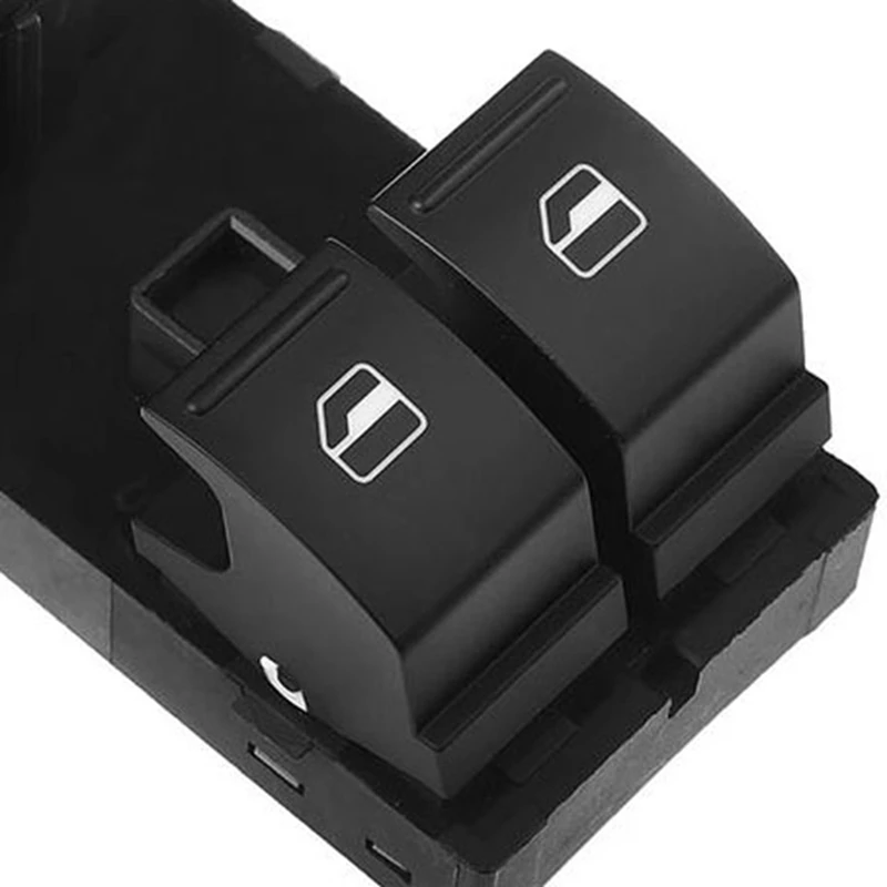 Pulsante di sollevamento dell'interruttore di controllo dell'alzacristallo elettrico per auto LHD per Skoda Fabia Octavia II Combi Hatchback Yeti muslimah