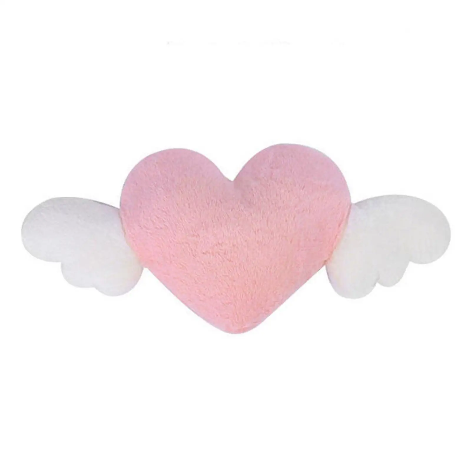 Universal Car Support Pillow - Heart-Shaped Plush Love Neck Pillow for Neck Lumbar Back Comfort and Seat Decoration