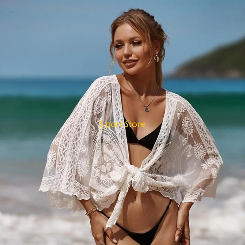 U2JBレディースカーディガンサマールーズ水着カバー