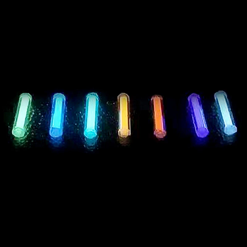 Glass Luminous Tube Not Tritium Gas Rod EDC Luminous Rod Lighting Decoration Outdoor Signal Lamp Party Luminous Atmosphere Prop