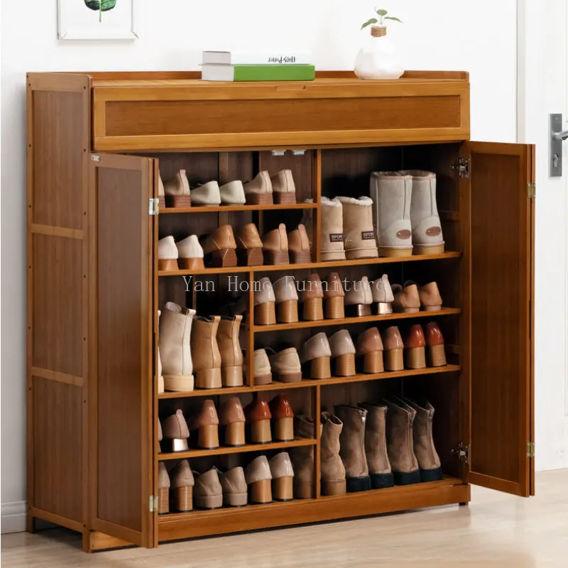 Shoe Cabinet Household Door Storage Dustproof Simple Shoe Shelf Multi-Layer Economic Non-Solid Wood Dormitory Rack Shoes Shelf