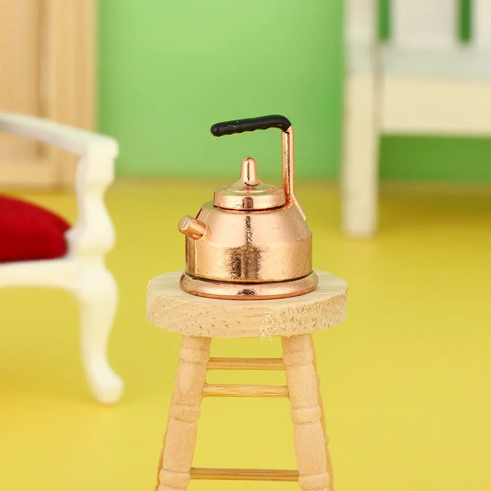 1:12 scala cucina giocattolo accessori per bambole casa delle bambole mobili teiera in miniatura bollitore per casa delle bambole Mini annaffiatoio