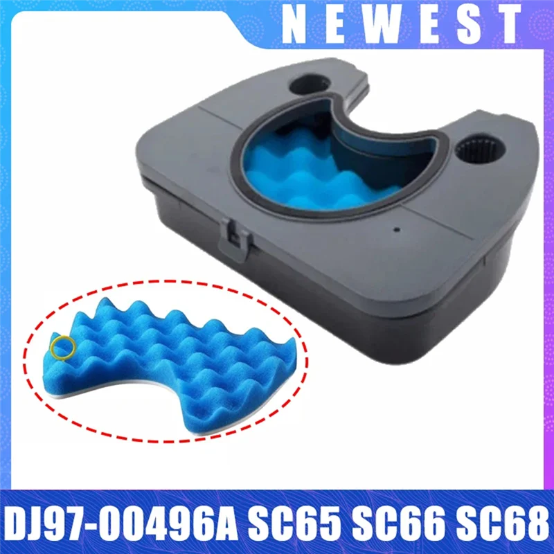 

Пенопластовый фильтр и фильтр с крышкой для Samsung DJ97-00496A SC65 SC66 SC67SC68, запасные части для пылесоса