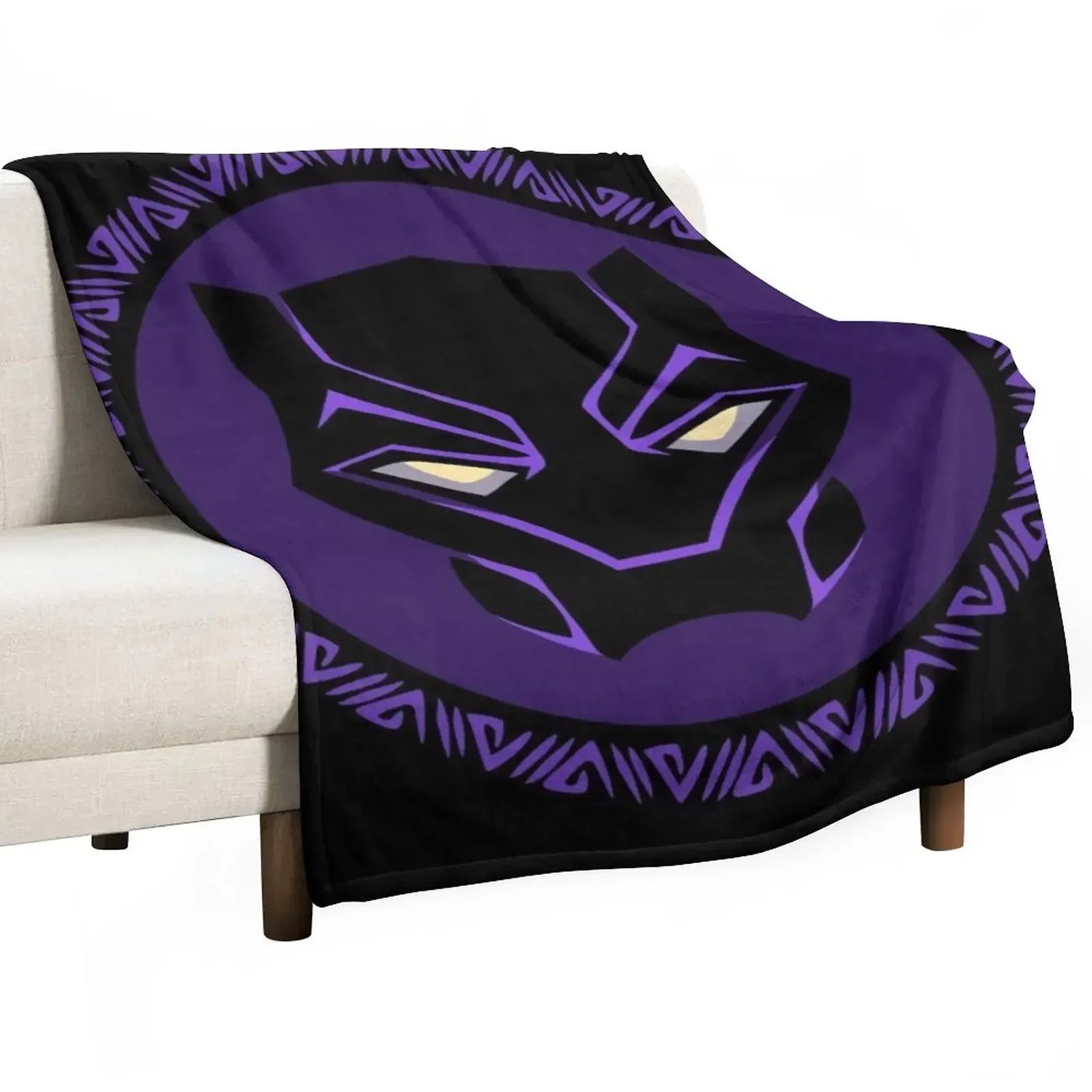 

Panther Throw Blanket Winter beds manga Blankets