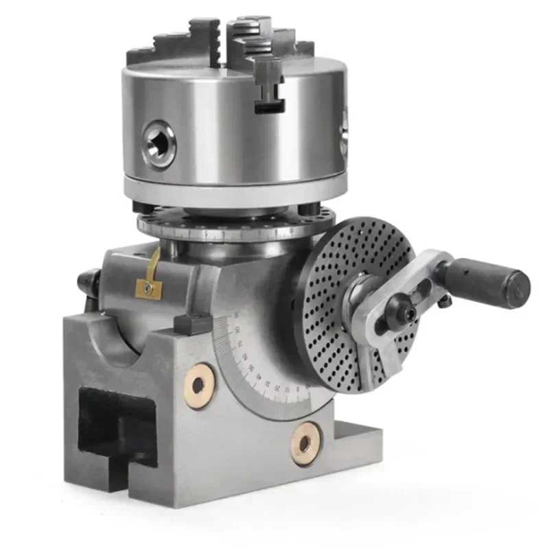 

Universal dividing head CNC vertical and horizontal dual purpose milling machine dividing head simple and fast