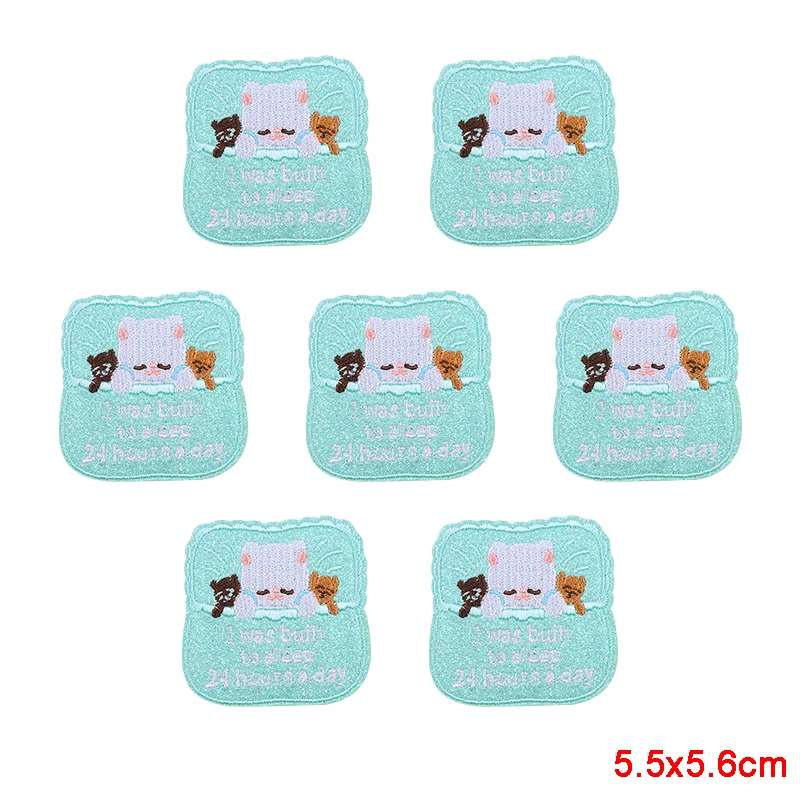 10 Stück Funkelnde Diamant-Schleifen-Herz-Aufnäher zum Aufbügeln, Stickerei-Patches aus Glitzermaterial für Westen und Taschen, Funkelnde Geschenkidee für Mädchen – Detail 18