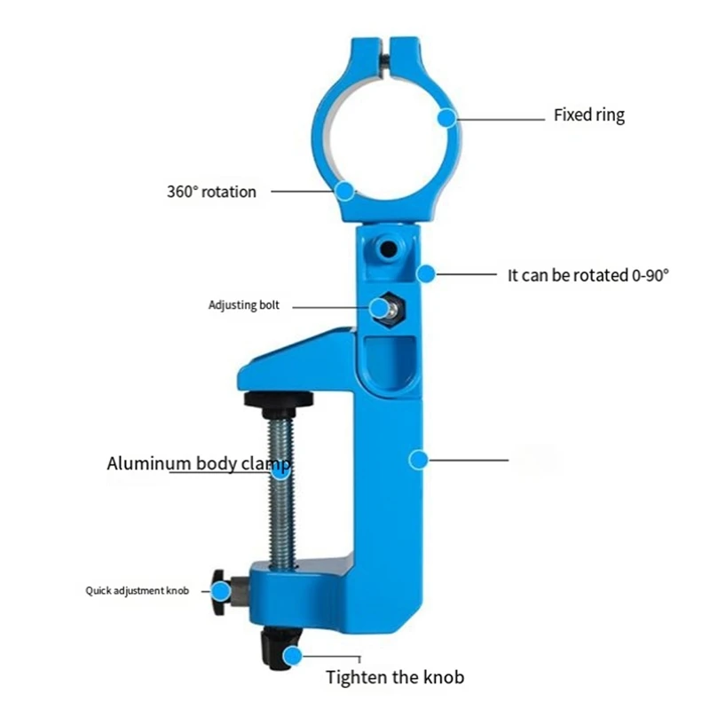 Drill Press Bracket Adjustable Table Rack Universal Rotation Electric Drill Rotary Tool Fixed Bracket Grinder Holder Durable