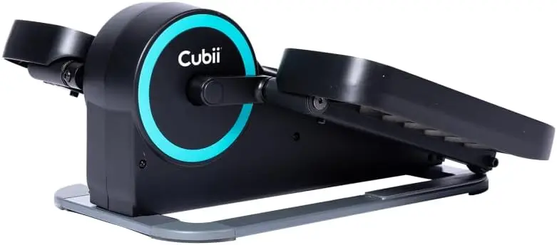 Bicicleta elíptica Pedal Exerciser, Move Under Desk, máquina sentada, níveis de treino ajustáveis, Adulto T