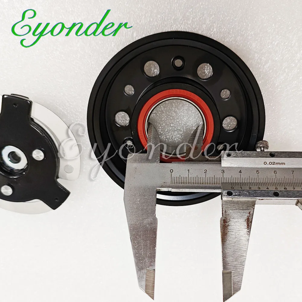 AC Compressor Clutch Pulley FOR AUDI A1 A3 VW GOLF 5 6 PASSAT OCTAVIA AUDI A3 Q2 Q3 A1 A4 A6 5Q0820803G 5Q0820803F  5Q0820803K