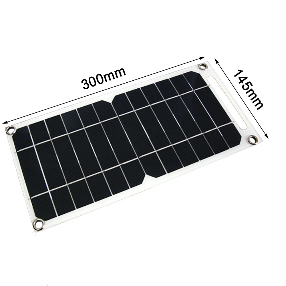 5V 5W/10W Portable Solar Panel USB Outdoor Mobile Power DIY Travel Cell Phone Charger Battery Pack Power Panel