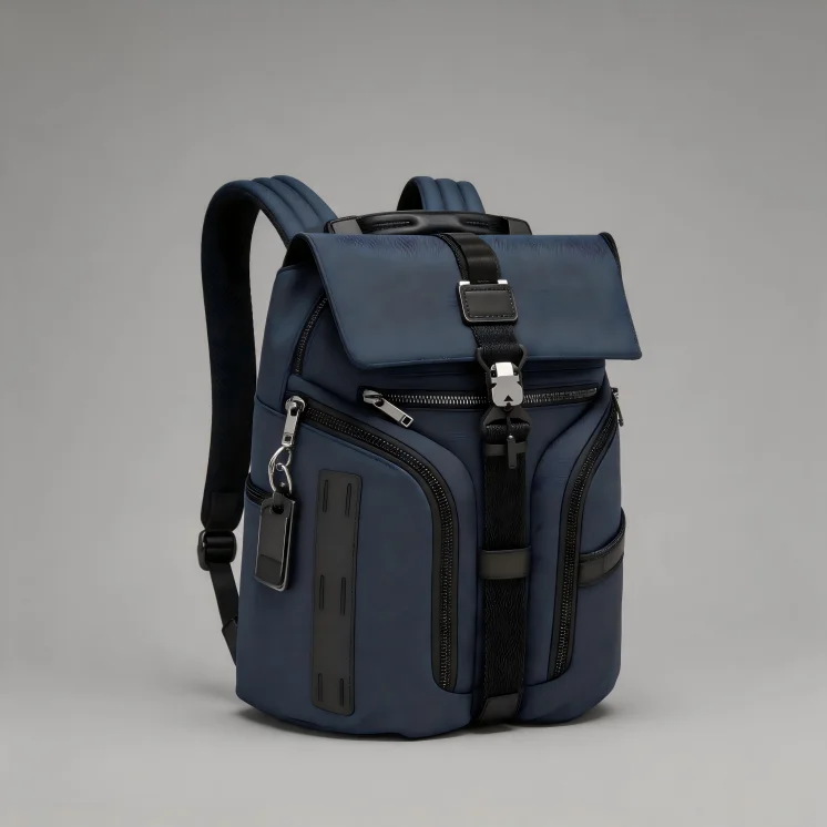 

New Men's Backpack: Nylon Laptop Bag, Casual Large-Capacity Travel Backpack