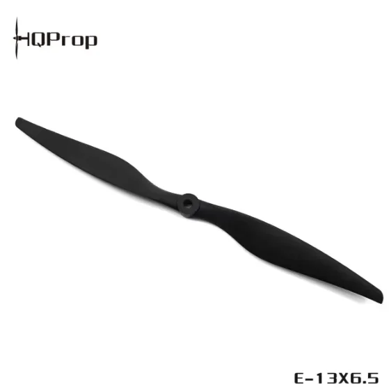 2Pair HQProp  13 Inch E13X6.5 Carbon Fiber Thin Electric Prop 2Blade 2CW 2CCW Multi Shaft Adapter RC Airplane Blades