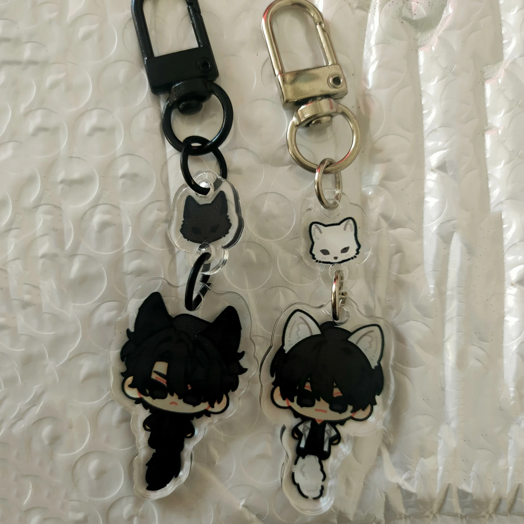 Anime Omniscient Reader's Viewpoint Kim Dokja Yoo Jonghyuk Cosplay Keychains Acrylic Key Chain Bag Pendant Keyring Jewelry Gift