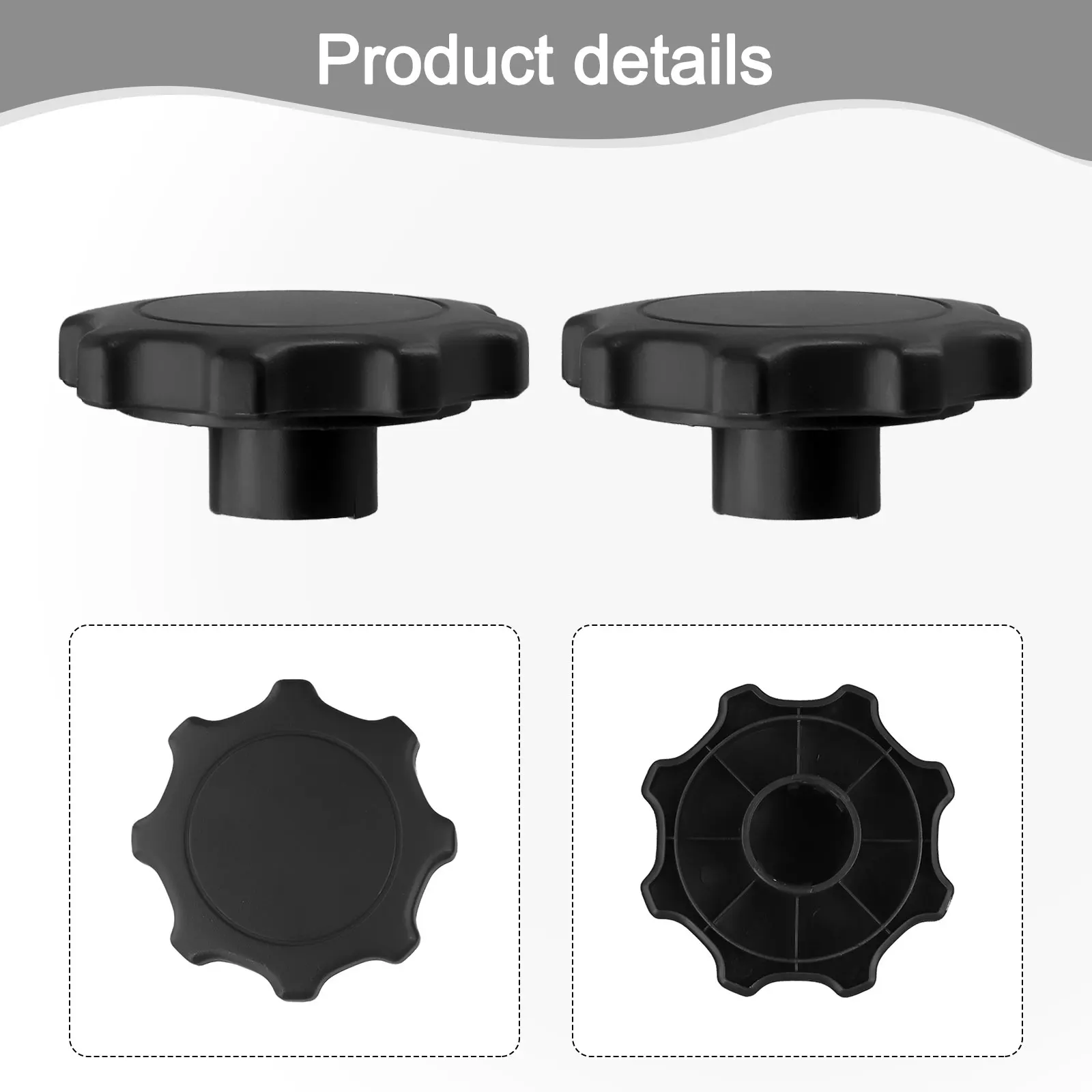 

ABS Seats Knob Black Seats Knob Vehicle Repair Size As Shown In The Picture Anti-corrosion High-quality Materials