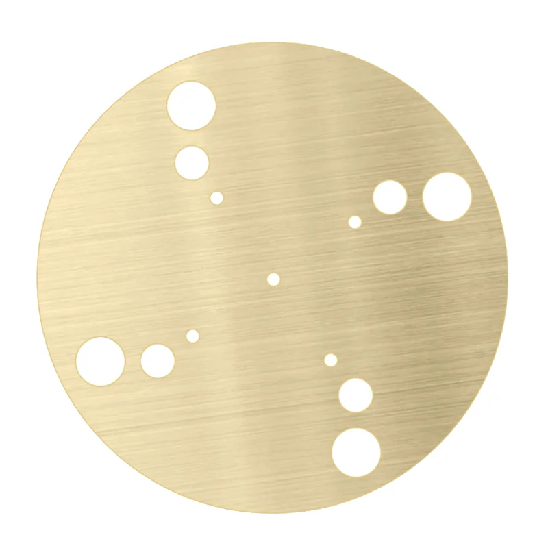 

High-Fidelity Pure Brass Turntable Platter Mat Record Players Pad for LP Vinyl Record Player Home Accessories