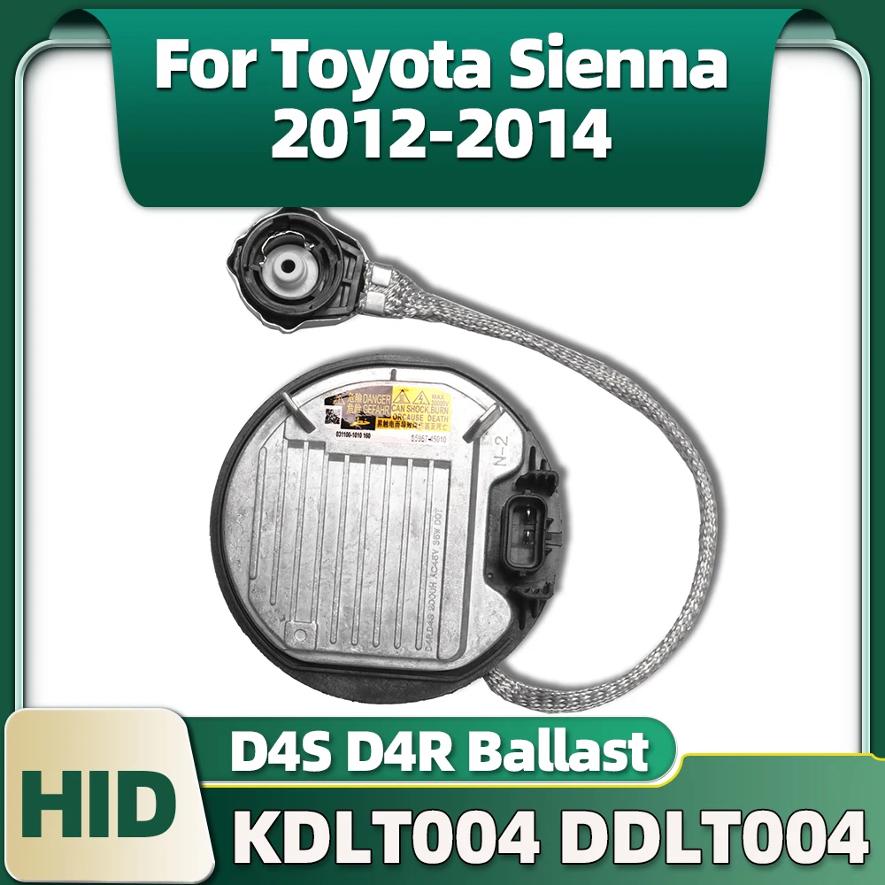 KDLT004 DDLT004 Xenon Ballast Car Headlight D4S D4R Unit 85967-45010 85967-08020 81107-60F10 For Toyota Sienna 2012 2013 2014