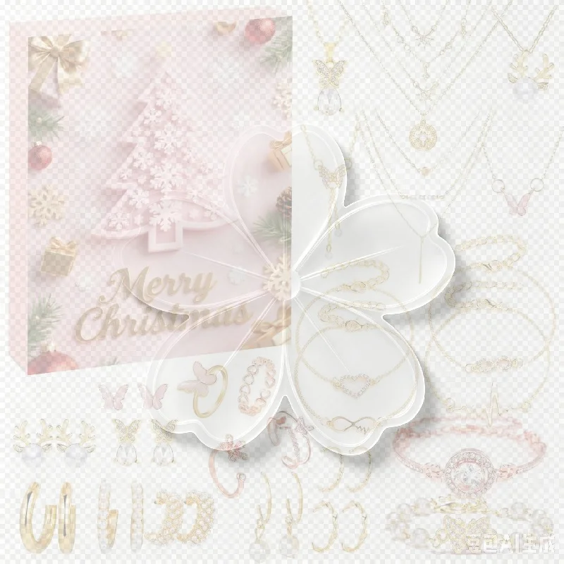1 Set Holiday Calendar For Women Christmas Jewelry Calendar Advent 24-Day Christmas Advent Girls Earring Bracelet Kit