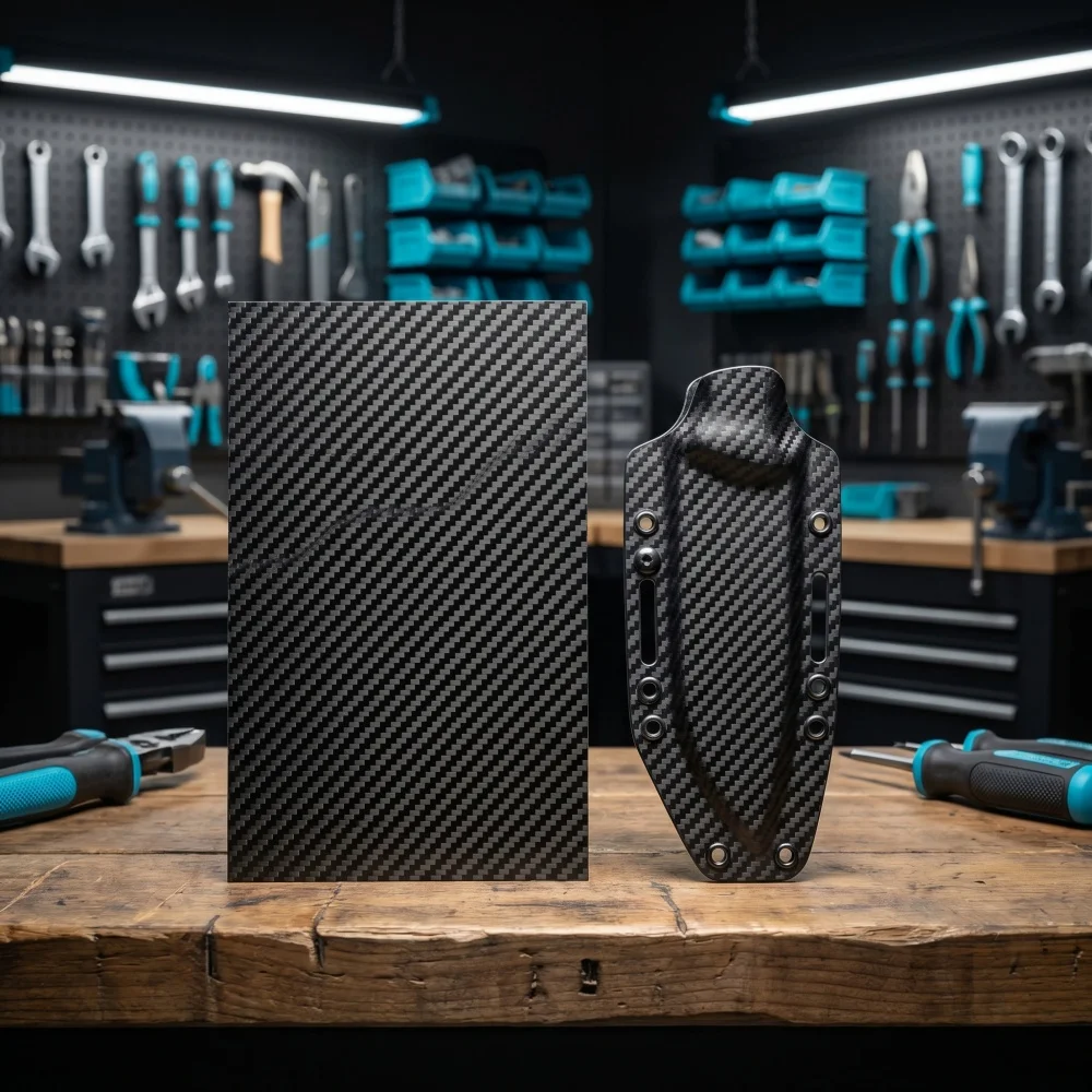 A High-performance Engineering Plastic DIY Scabbard and Sheath Material, Thermoplastic Formed K-sheath Scabbard Production
