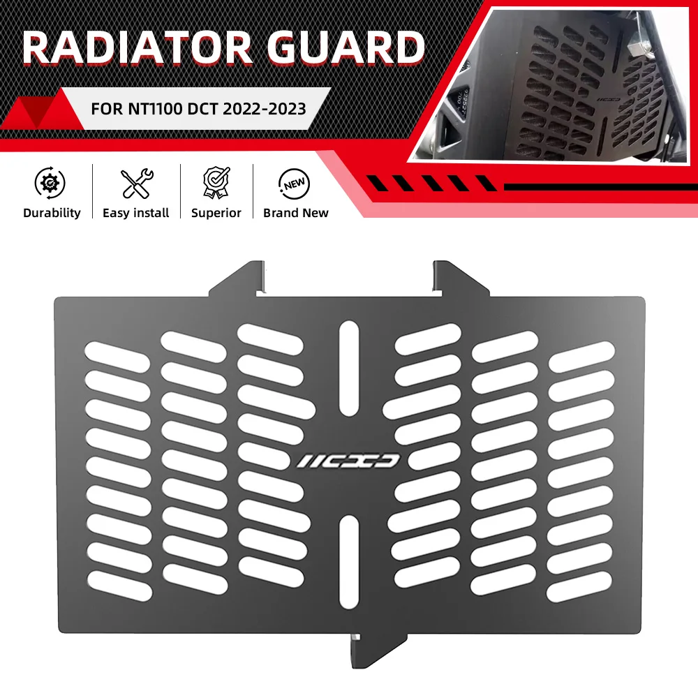 

Motorcycle Accessories For Honda NT1100 DCT 2022-2023 2024 NT 1100 Radiator Guard Grille Water Tank Oil Cooler Cover Protection