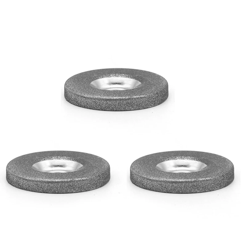 

3Pcs 56Mm Diamond 180/320/600 Grinding Wheel Circle Disc For Electric Multifunctional Sharpener Grinder Sharpening