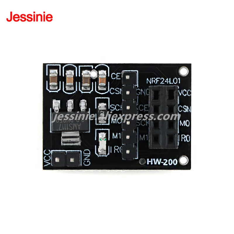 NRF24L01 PA LNA NRF24L01 Mini 2.4GHz RF Wireless Module Power Enhanced Receiver Transceiver Board USB WIFI Serial Port Module