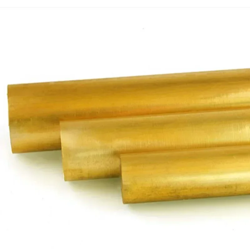 Brass Rod Bar 28mm 22mm 25mm  20mm 30mm Round  Blank Scales Blade Length  500mm High Quality