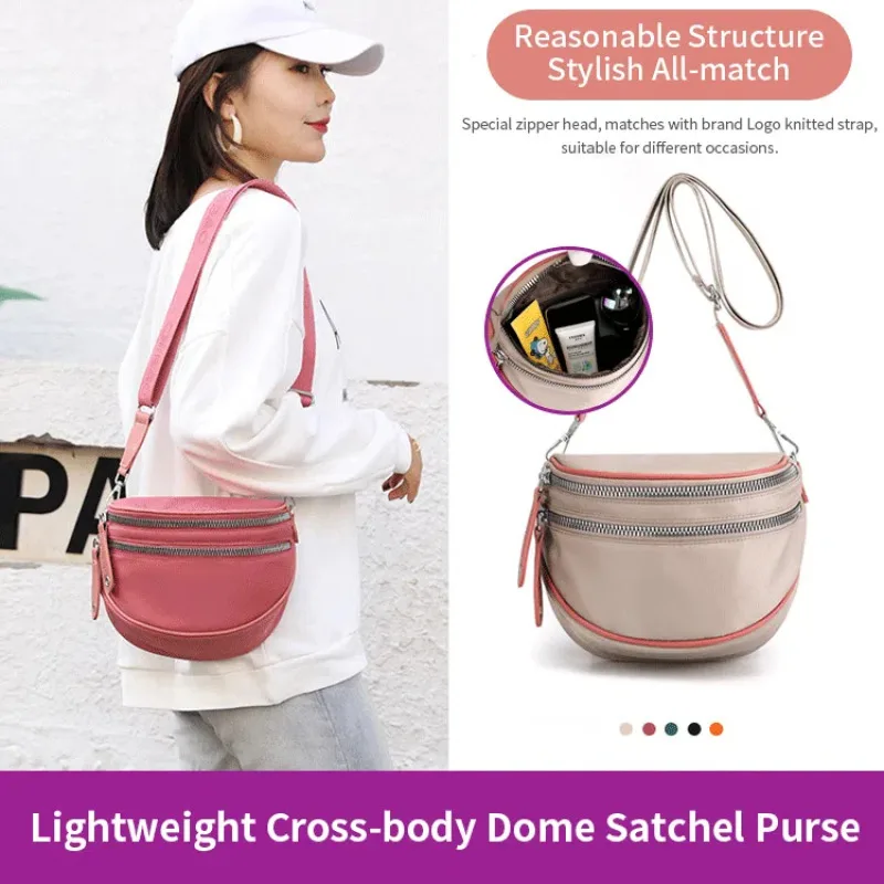 

Casual Trendy Women's Bag 2024 Fall Daily with New Fashion Casual Female Chest Bag Crossbody Nylon Cloth Shoulder Bag