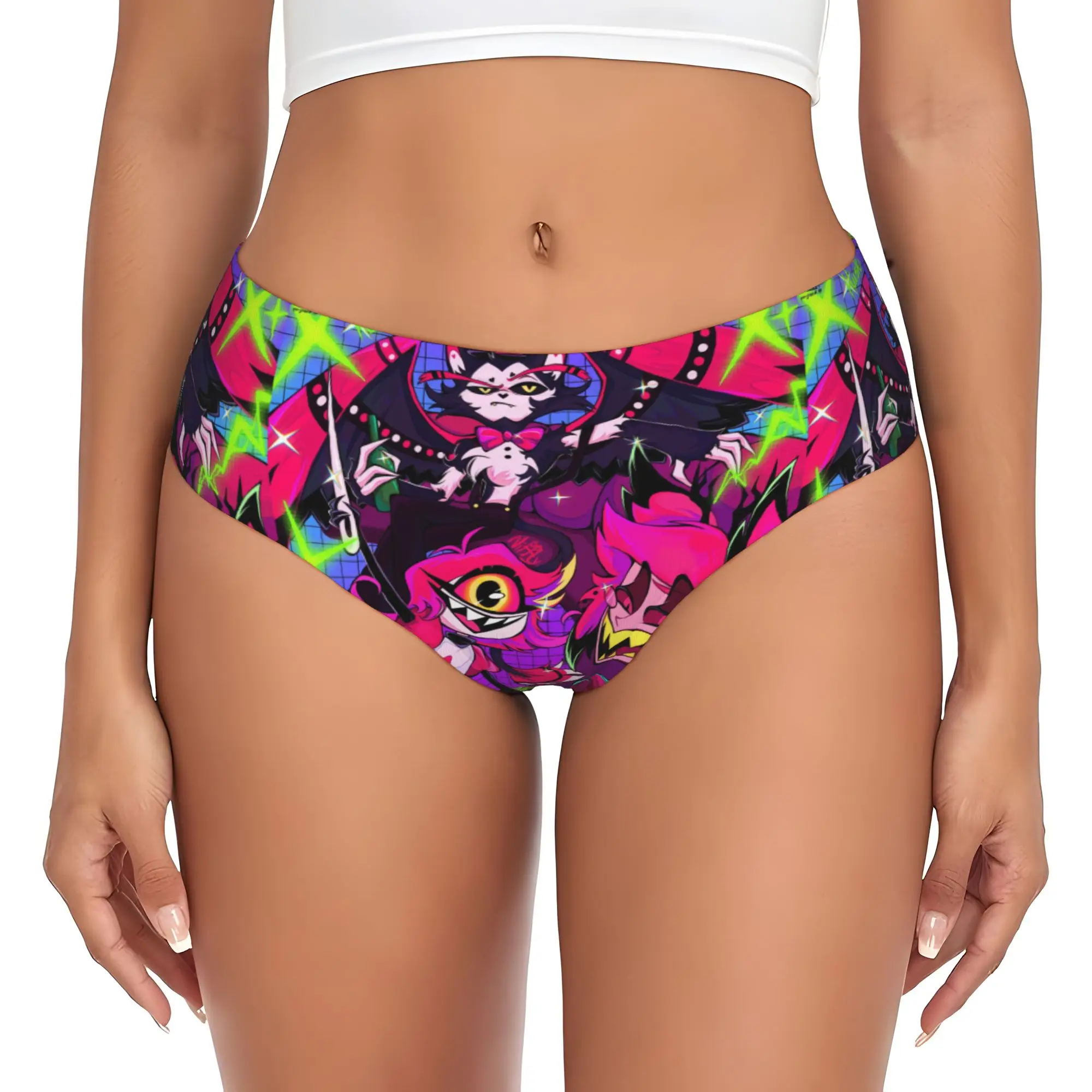 Custom Hazbins Anime Hotels Brief Panties Women Comfort Stretch  Underwear