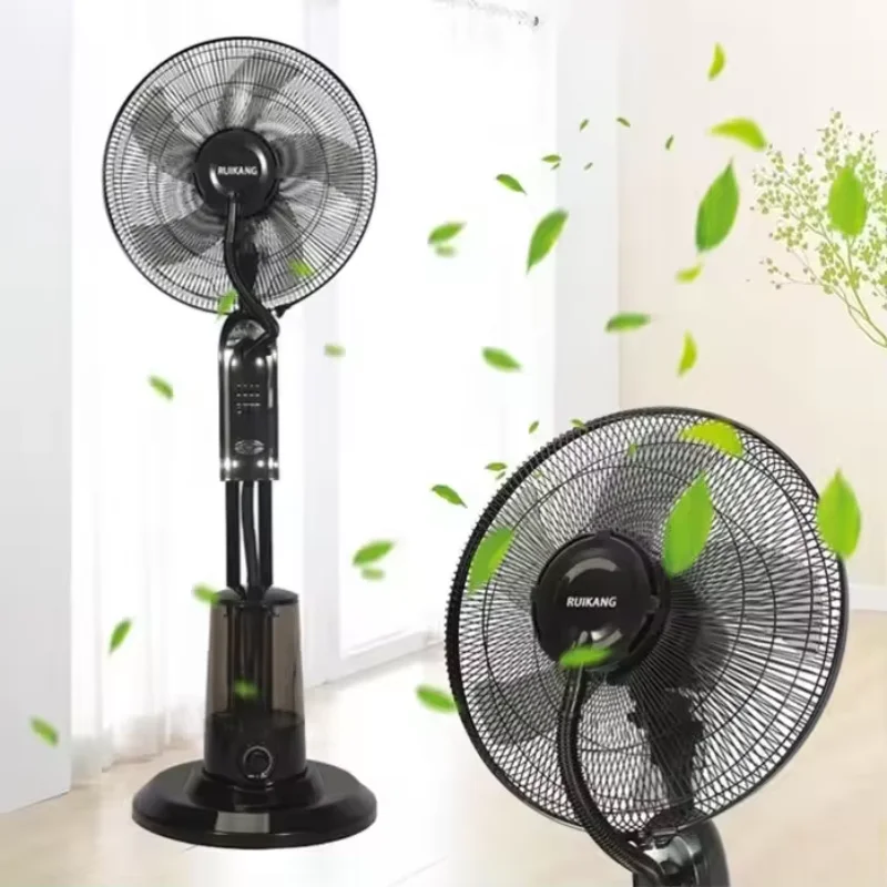 

16Inch Intelligent remote control cooler floor fans water spray humidification misting fan