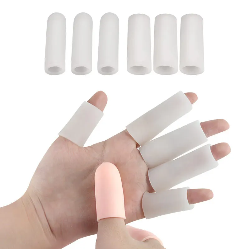 

5/10Pcs Soft Silicone Tube Toe Protector Foot Corn Blisters Calluses Protection Pad Bunion Finger Pain Relief Massager Tool