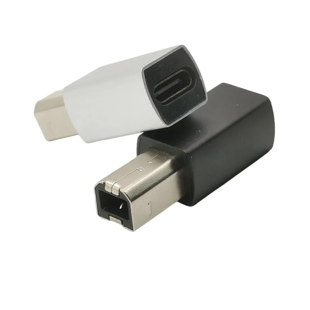 1Pc USB Type C Female To USB B Male Adapter For Scanner Printer Converter USB C Data Transfer Adapter