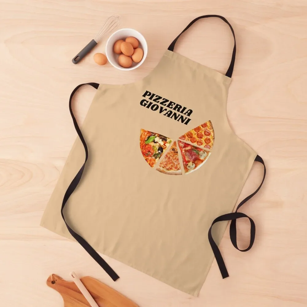 

Pizzeria Giovanni Apron For Hairdresser kitchen jacket woman Kitchen Supplies Idea Goods Apron