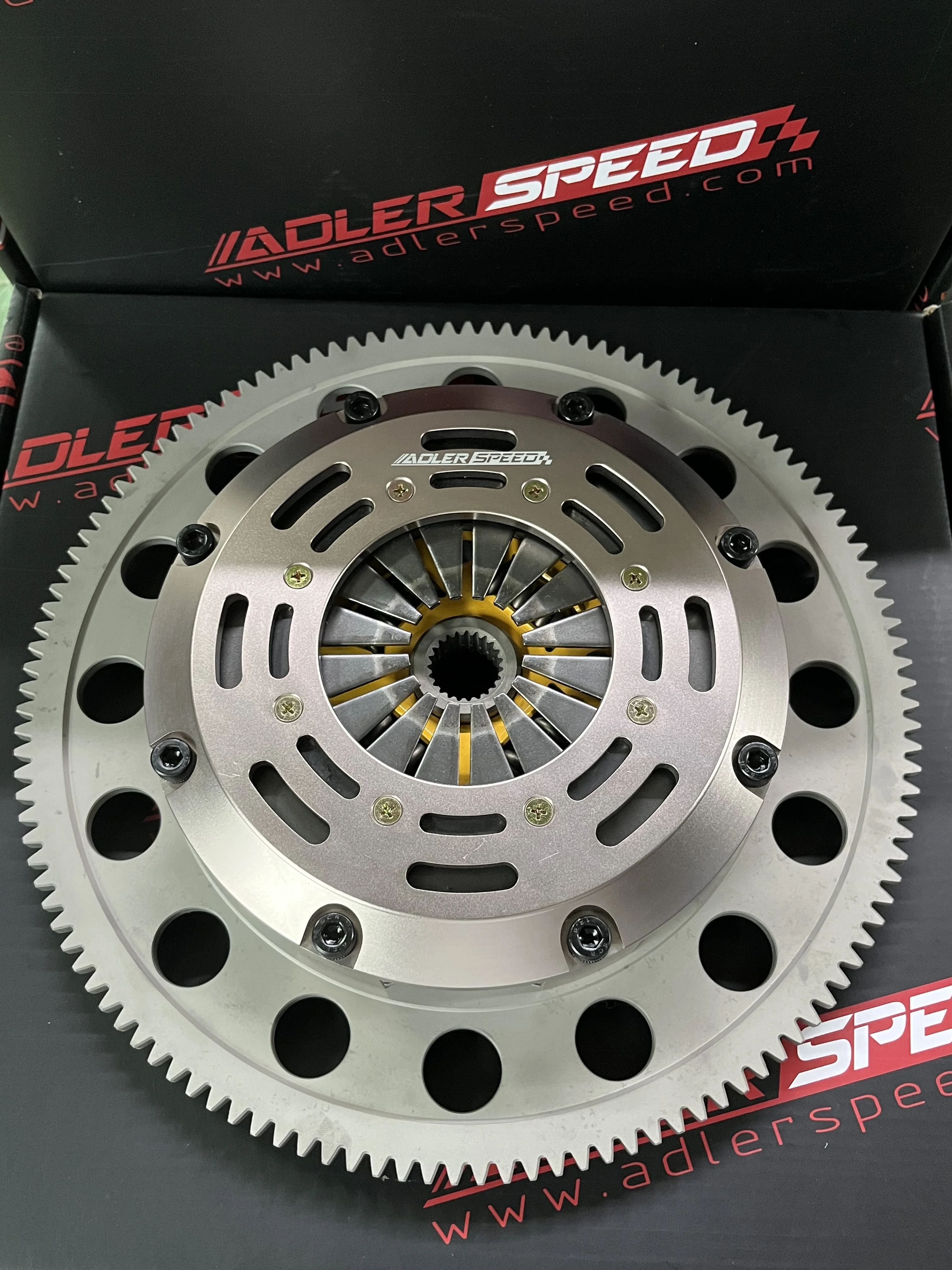 ADLERSPEED Racing & Street Clutch Twin Disc Kit For 2004-2011 Mazda RX8 RX-8 1.3L 13BMSP 6-speed