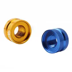 1/2Pcs Bicycle Vacuum Tire Law Mouth Nut Inner Tube Valve Caps Valve Inner Nozzle & Vacuum Tire Nozzle Lock Nut Replacement