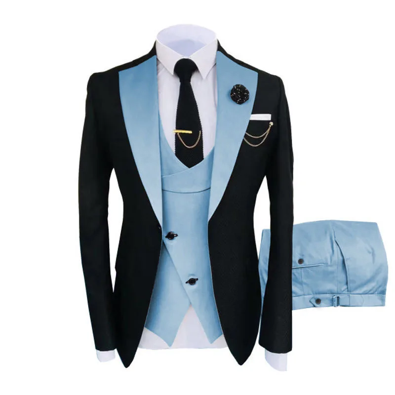 O617New three-piece suits for groomsmen wedding suits for men