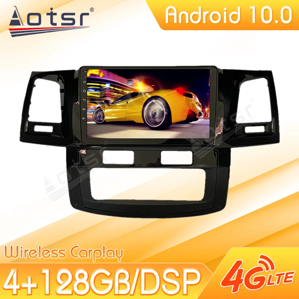 

Автомобильный мультимедийный стерео-плеер на Android для Toyota Fortuner HILUX Revo Vigo 2007-2015, радио, аудио, GPS навигация, головное устройство Din Carplay